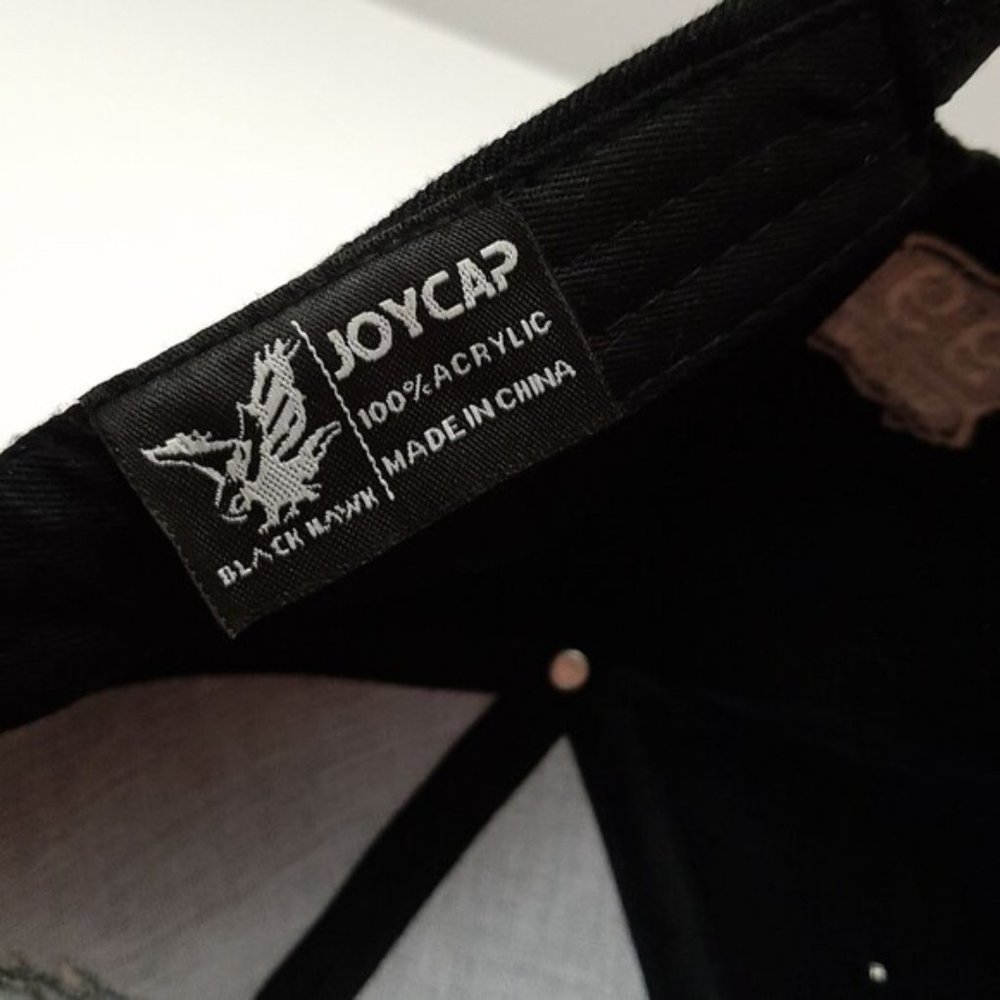 ROUTE 66 by Joycap Classic Baseball Ball Hat Adjustable Back B&W OS - Picture 10 of 13